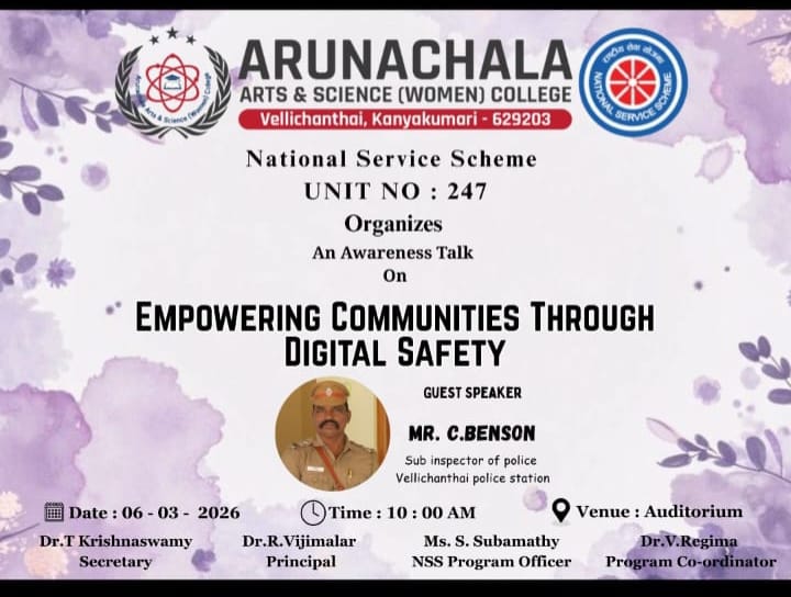 An Awareness Talk on Empowering Communities through Digital Safety